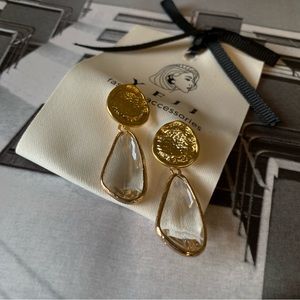 Gold plated earrings